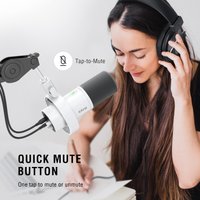 Проводной микрофон FIFINE K688 (белый)