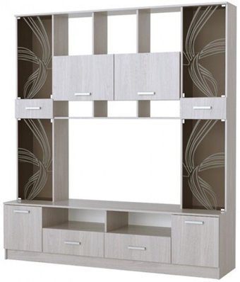 Стенка Памир Сабина СМ-2000 (ясень анкор светлый)