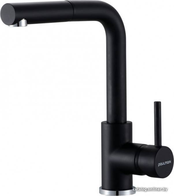 Смеситель Paulmark Kassel Ka214311-401TB (антрацит)