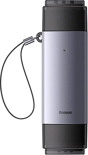 Карт-ридер Baseus AirJoy USB-A & Type-C to SD/TF Card Reader WKQX070301