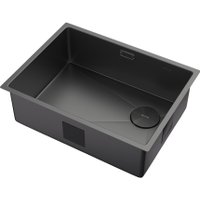 Кухонная мойка ZorG Zerox 59 U / IF Side SF Zurinox PVD Gunblack