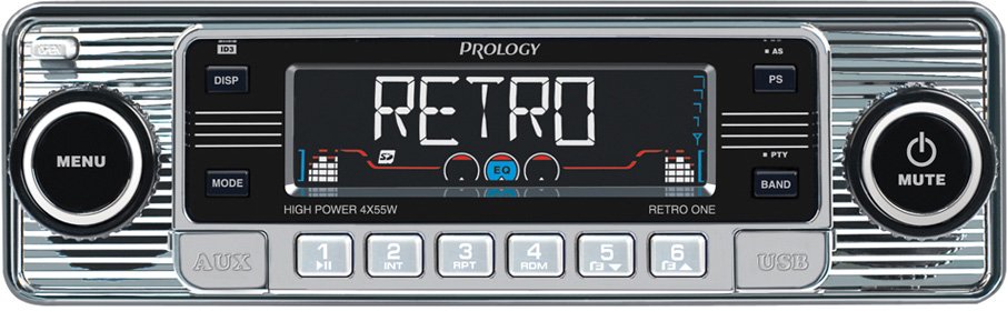 

CD/MP3-магнитола Prology Retro One