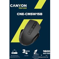 Мышь Canyon MW-15 (черный)