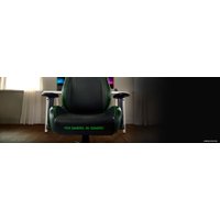 Игровое (геймерское) кресло Razer Iskur X (черный/зеленый)