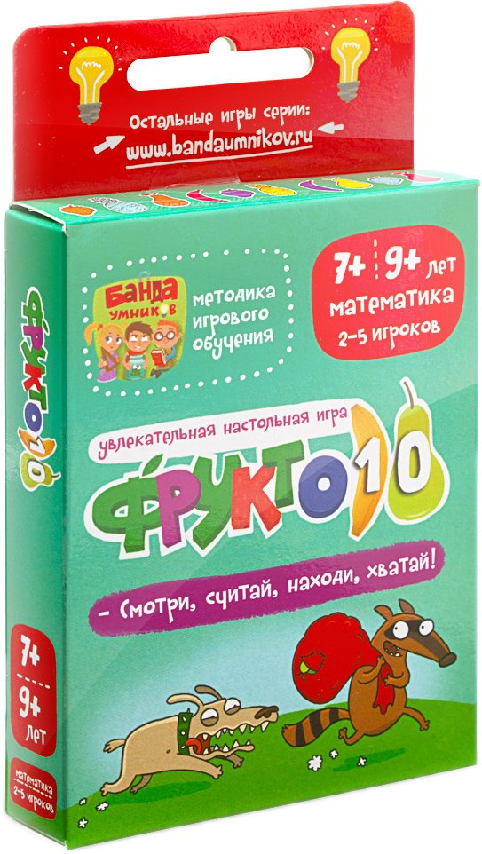 

Настольная игра Банда умников Фрукто 10