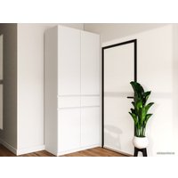 Шкаф распашной ЭлиГард Locarno 2 (белый)