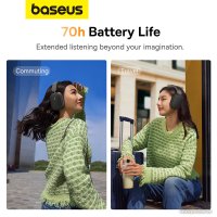 Наушники Baseus Bowie H1 (темно-серый)