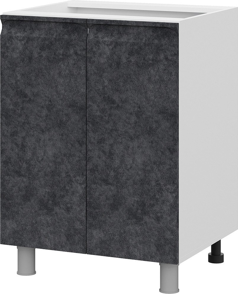 

Шкаф напольный SV-Мебель Вельвет С600 (бетон графит)