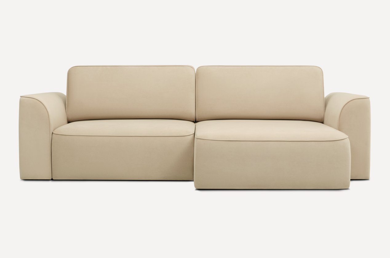 

Угловой диван Divan Спейс-1 Velvet Beige 256685 (бежевый)