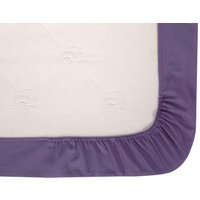 Простыня АртПостель Сливовый на резинке 982 (120x200)