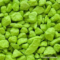 Щебень декоративный РуБелЭко Мраморный 5-10мм (20кг, салатовый)