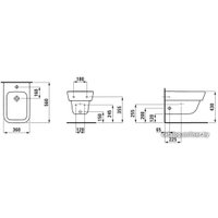 Биде Laufen Moderna Plus [8305410003041]