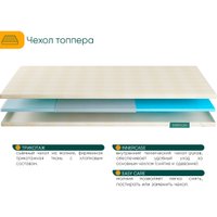 Ортопедический наматрасник Фабрика сна Топпер Т-1 195x200