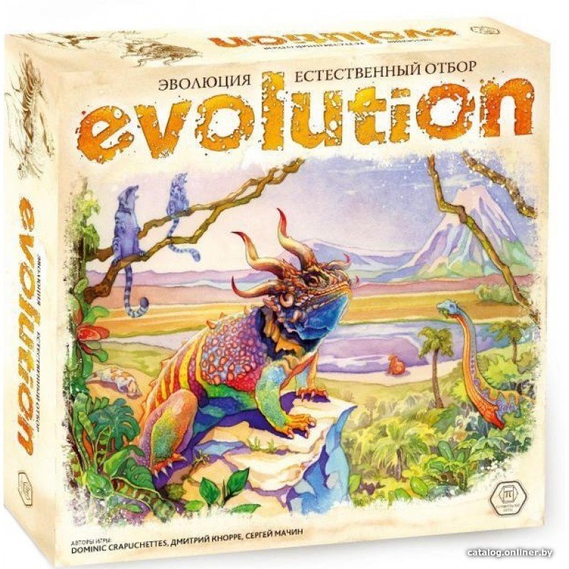 Настольная игра Правильные игры Эволюция. Естественный отбор 13-03-01