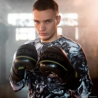 Перчатки для бокса BoyBo B-Series BBG400 (16 oz, зеленый)
