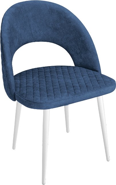 

Стул Трия Гэтсби К1К (белый матовый/микровелюр Wellmart Blue)