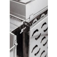 Свободностоящая печь-камин Инвент Большая (экраны трансформеры)