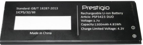 

Аккумулятор для телефона Prestigio PSP3423 DUO