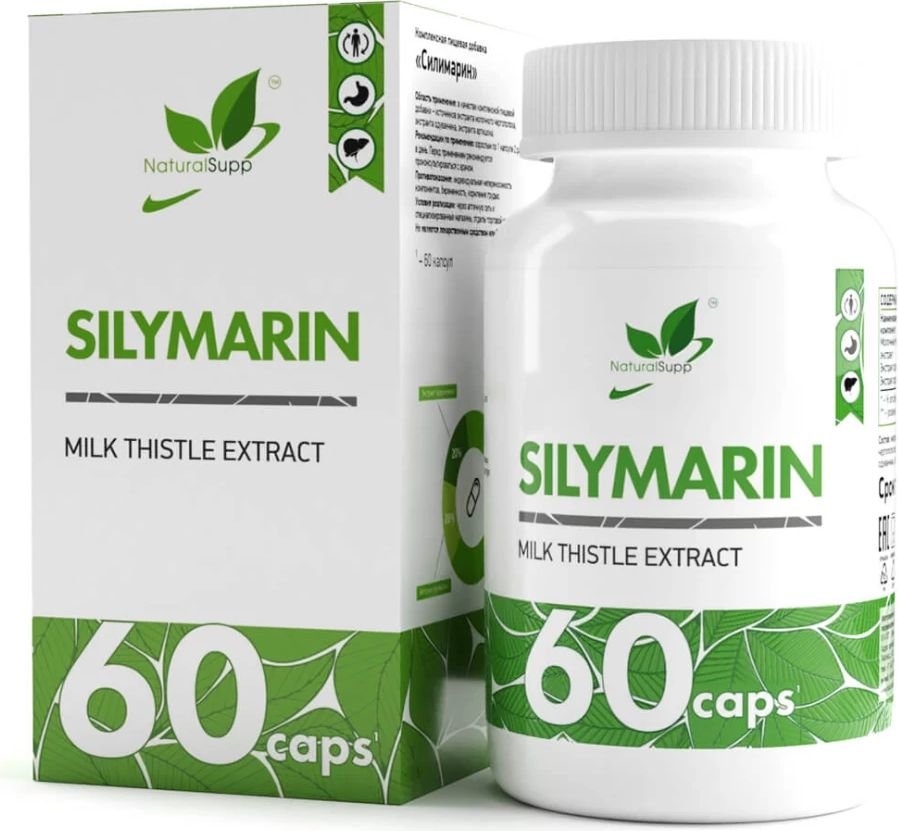 

Витамины, минералы NaturalSupp Силимарин/Silymarin (60 капсул)
