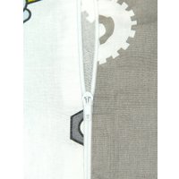 1.5-спальный комплект постельного белья Amarobaby Time to Sleep Дино AMARO-3403-Di (белый/зеленый)