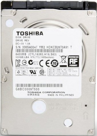 Toshiba 1TB [MQ02ABD100H]