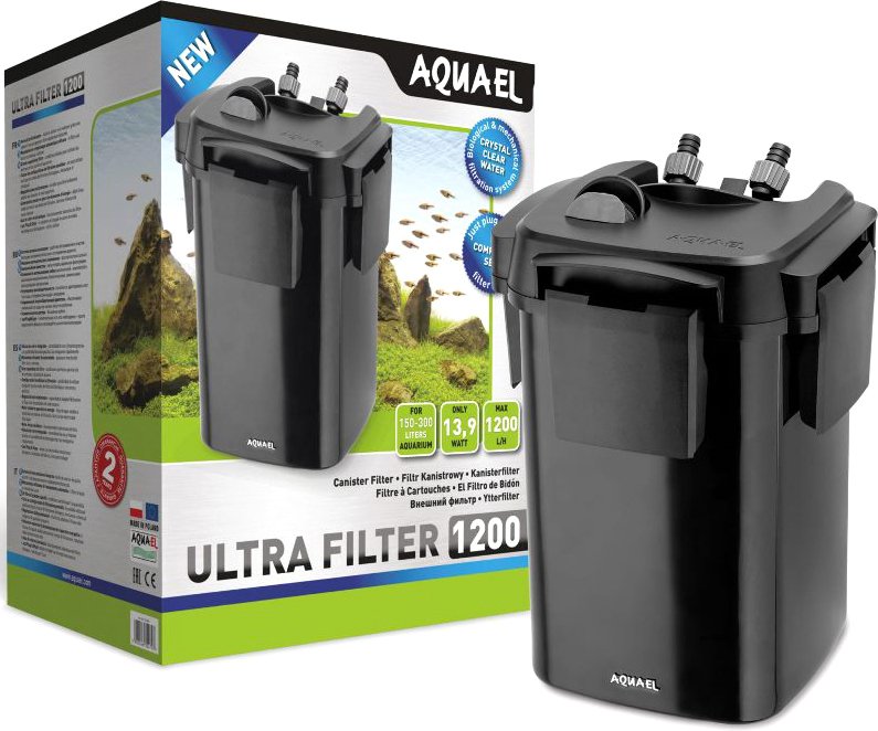 

Внешний фильтр AquaEl Ultra 1200