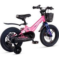 Детский велосипед Maxiscoo Jazz Pro 14 2025 MSC-J1442P (розовый сапфир, разобранный)