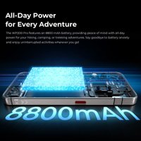 Телефон Oukitel WP200 Pro 24GB/1TB (черный)