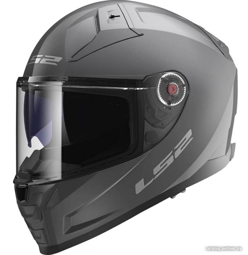 Мотошлем LS2 FF811 Vector Ii Solid (S, серый матовый)