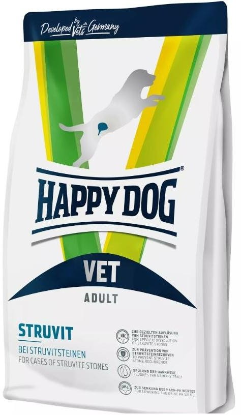 

Сухой корм для собак Happy Dog Vet Struvit Adult 18.5/9.5 1 кг