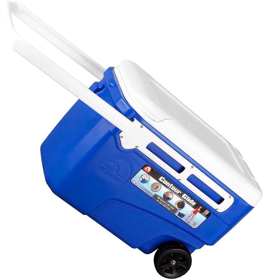 

Термобокс Igloo Contour 38 QT Glide blue 00045969 36л (синий/белый)