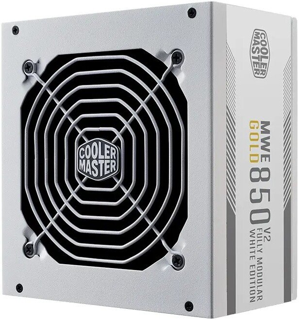 

Блок питания Cooler Master MWE Gold 850 V2 ATX 3.1 White Edition MPE-8501-AFAAG-3EGEU
