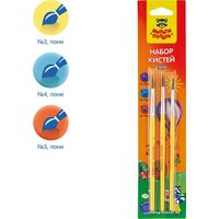 Набор кистей Мульти-пульти Пони круглые SB_10489 (3шт)