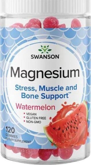 

БАД Swanson Magnesium Gummies 84 мг (120 капсул)