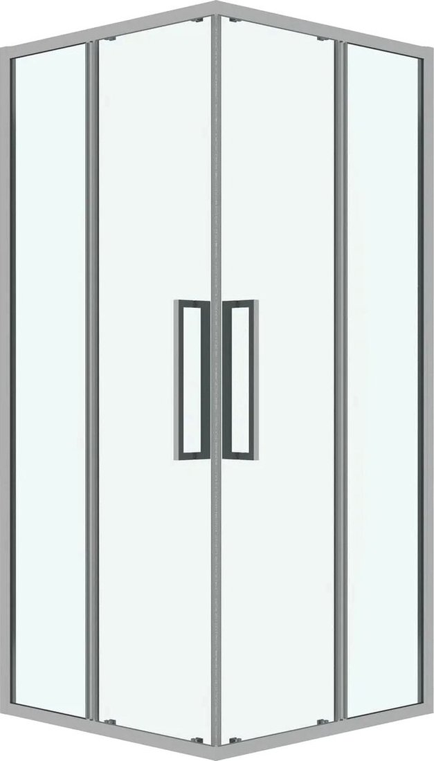 Душевой уголок Grossman Cosmo 90x90x195 300.K33.02.9090.32.00 (золото сатин/прозрачное стекло)