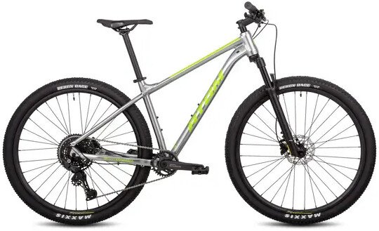 Велосипед Atom Bion Nine 150 M 2026 (DarkSilver/Green)