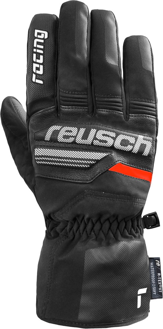 

Горнолыжные перчатки Reusch Ski Race Vc R-Tex Xt 6201257-7810 (р-р 10, Black/White/Fluo Red)