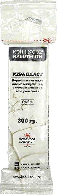 

Набор для лепки Koh-i-Noor Hardtmuth 013170800000RU (300 г, белый)