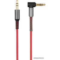 Кабель Hoco UPA02 3.5 мм - 3.5 мм (красный/серый)