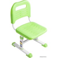 Парта Anatomica Avgusta + стул + выдвижной ящик + светильник + подставка (клен/зеленый)