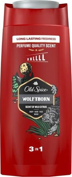 

Old Spice Гель для душа + шампунь 3 в 1 Wolfthorn 675 мл
