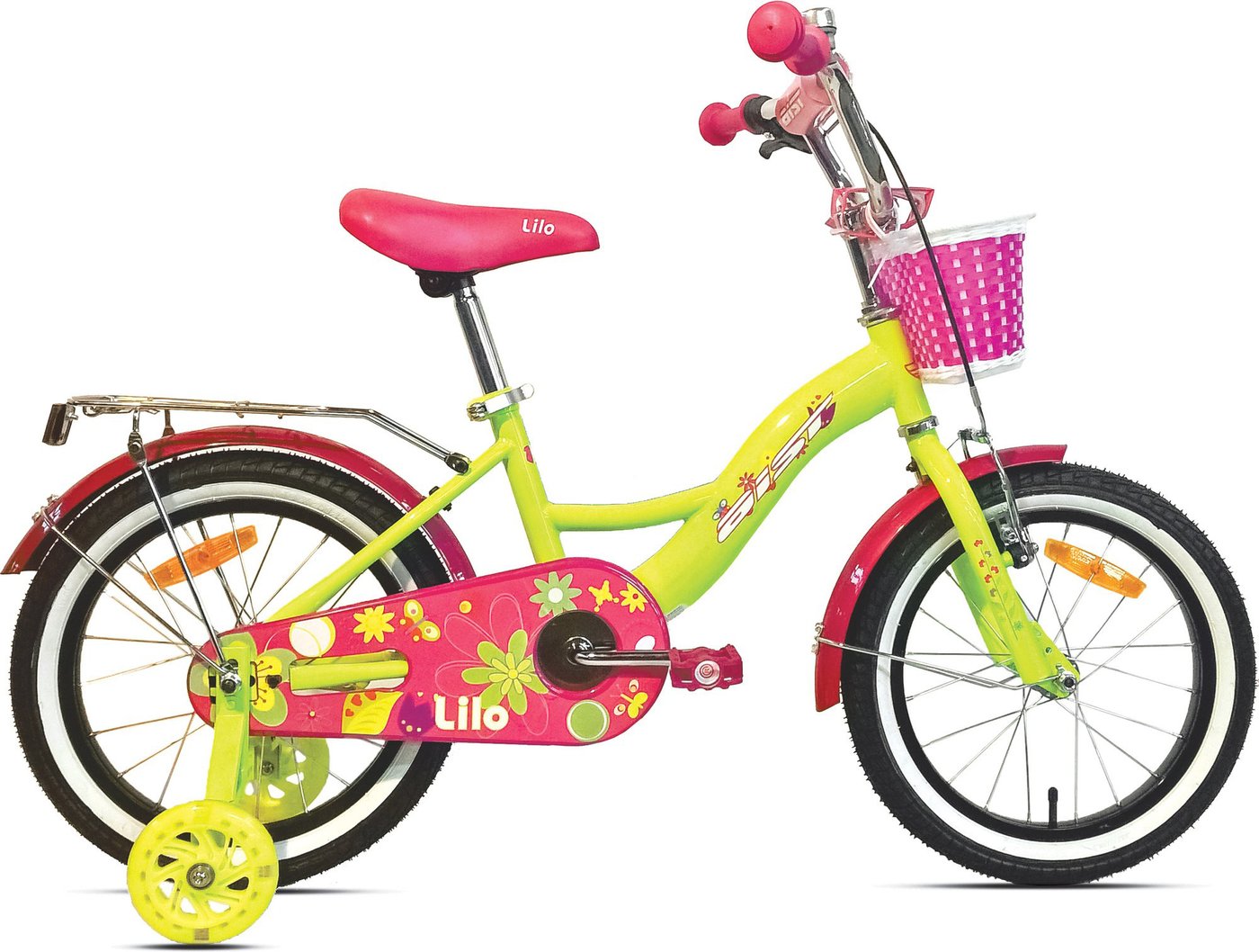 Детский велосипед AIST Lilo 16 2025 (желтый)