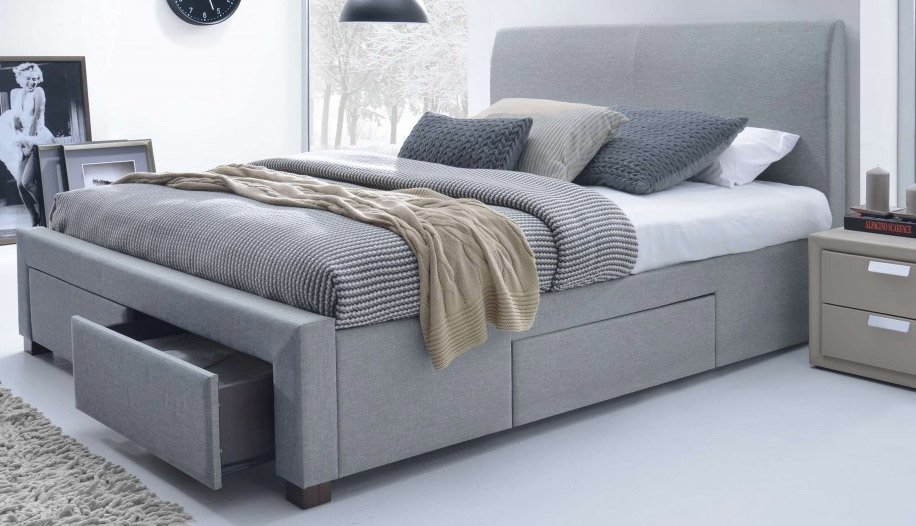 

Кровать Halmar Modena 220x164 (серый)