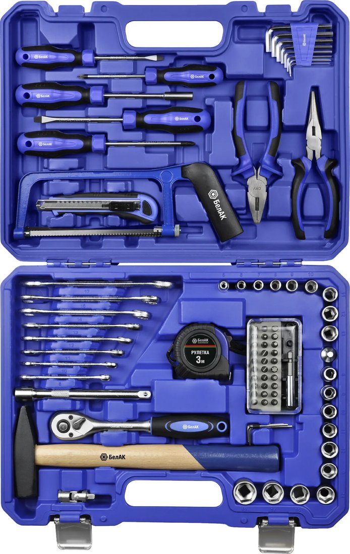 

Набор домашнего мастера БелАК Профи БАК.07049 (89 предметов)