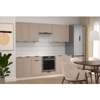 Готовая кухня Mio Tesoro Корнелия Ода-плюс 2.4 без столешницы (капучино)