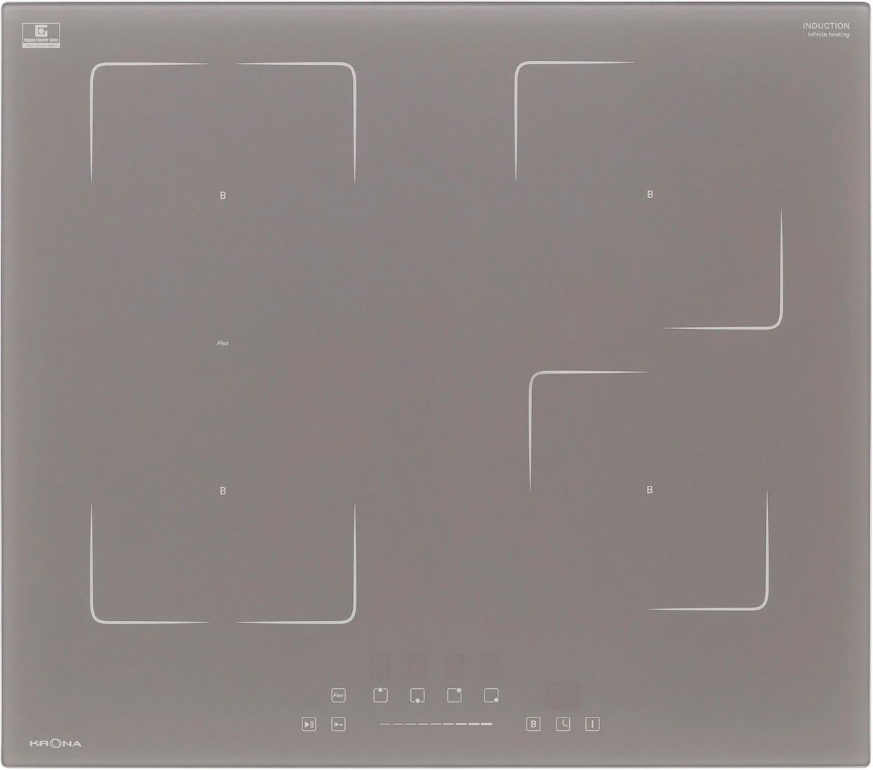 

Варочная панель Krona Mysterium Max Ih 60 GR