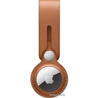 Брелок для Bluetooth-метки Apple AirTag Leather Loop MX4A2 (коричневый)