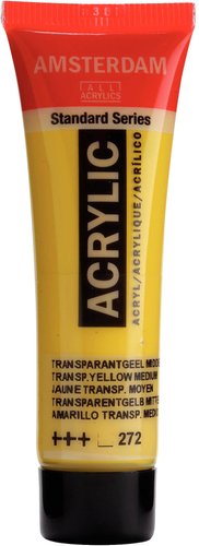 Акриловая краска Amsterdam 17042720 (желтый средний прозрачный)