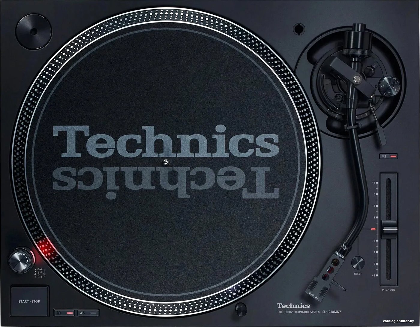 DJ виниловый проигрыватель Technics SL-1210 MK7 (черный)