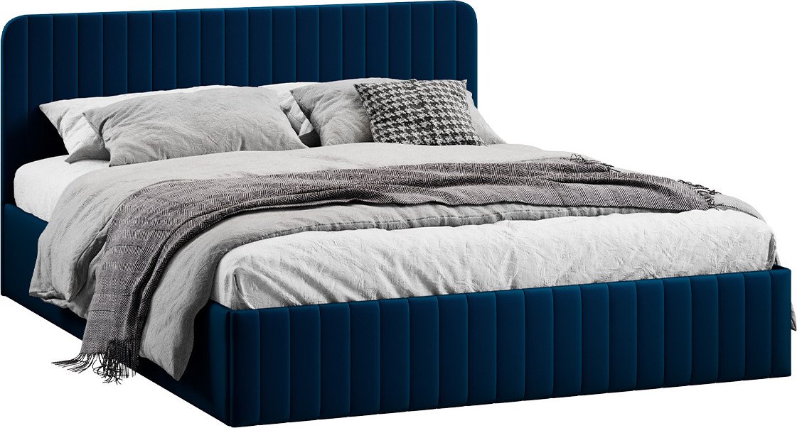 

Кровать-тахта Трия Шелли с ПМ 140x200 Тип 1 (велюр Confetti Blue)